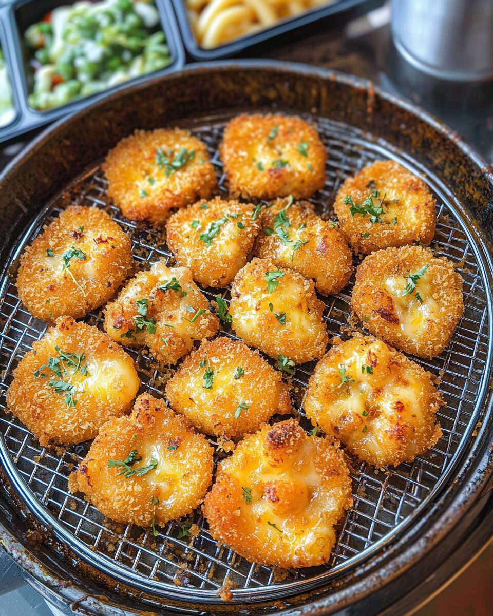 Crispy Fried Mac and Cheese