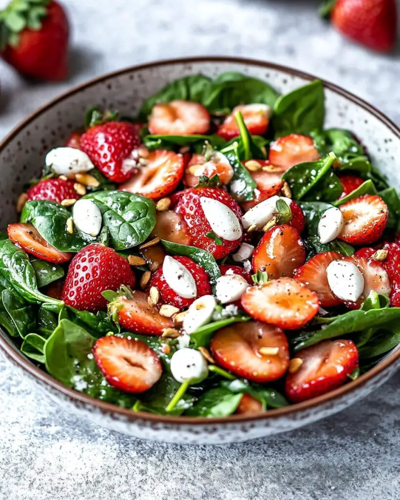Strawberry Spinach Salad
