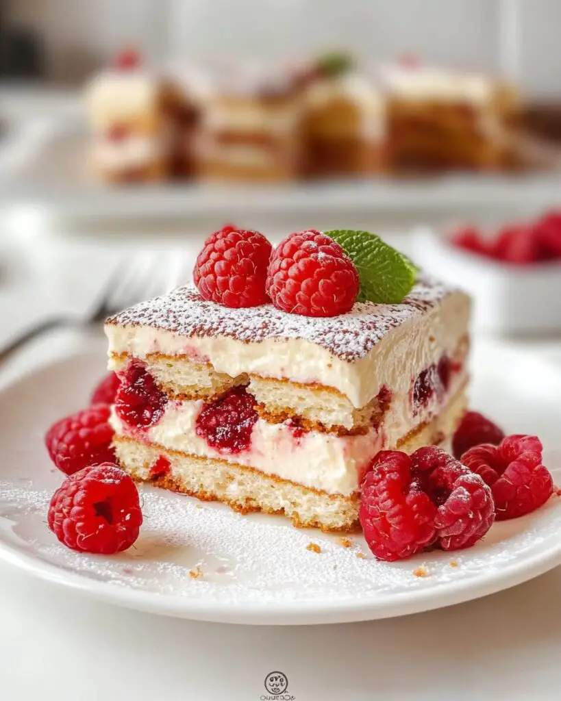 Raspberry Tiramisu