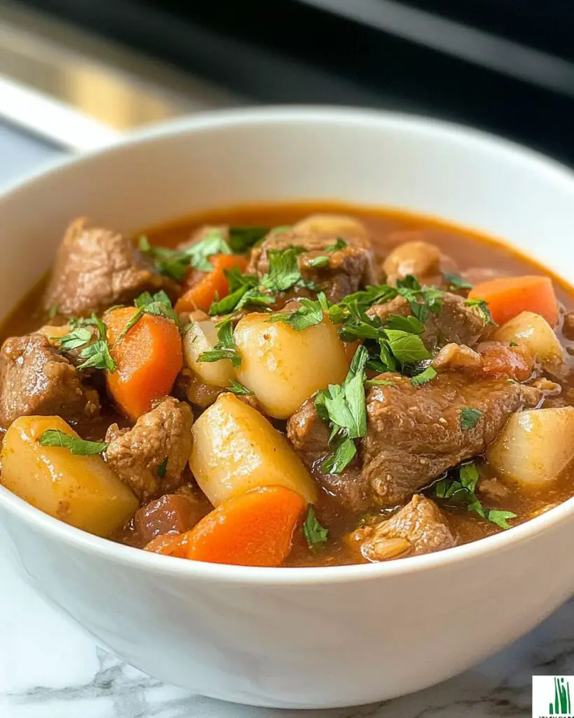 Slow-Cooked Homestyle Beef Stew