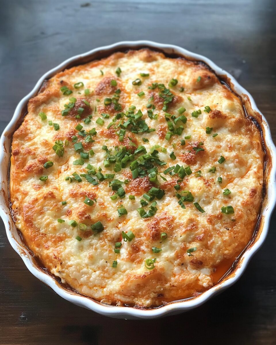 Baked Buffalo Chicken Dip