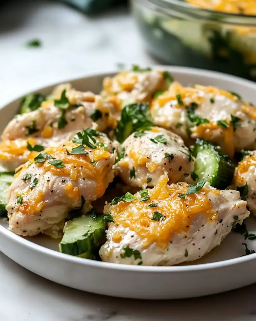 Baked Cheesy Ranch Chicken Thighs