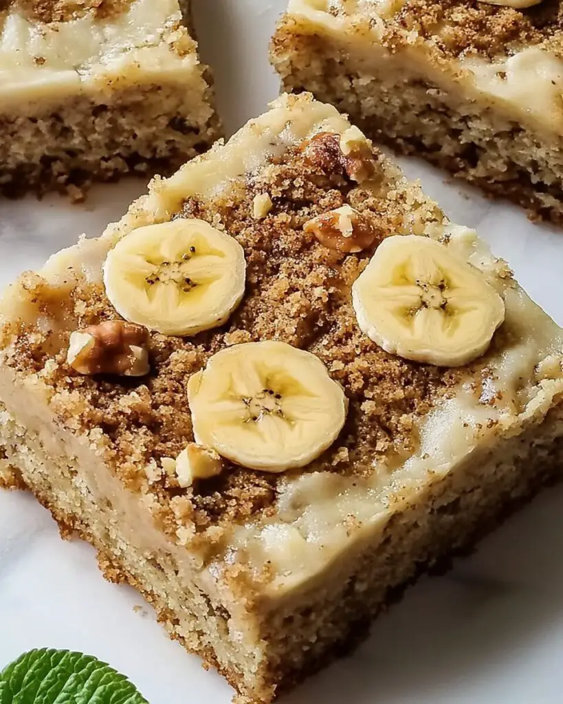 Banana Bread Bars