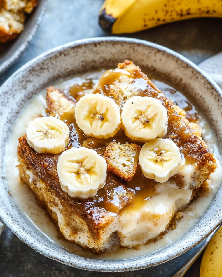 Banana Bread Pudding
