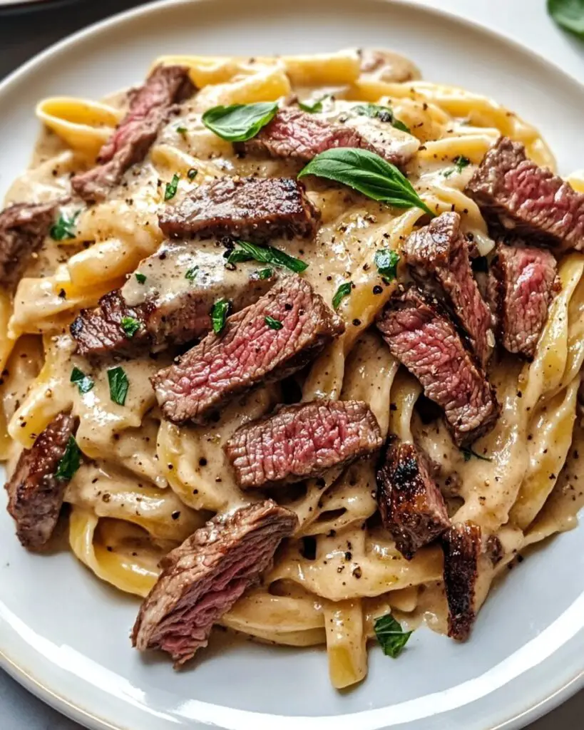Creamy Steak Pasta