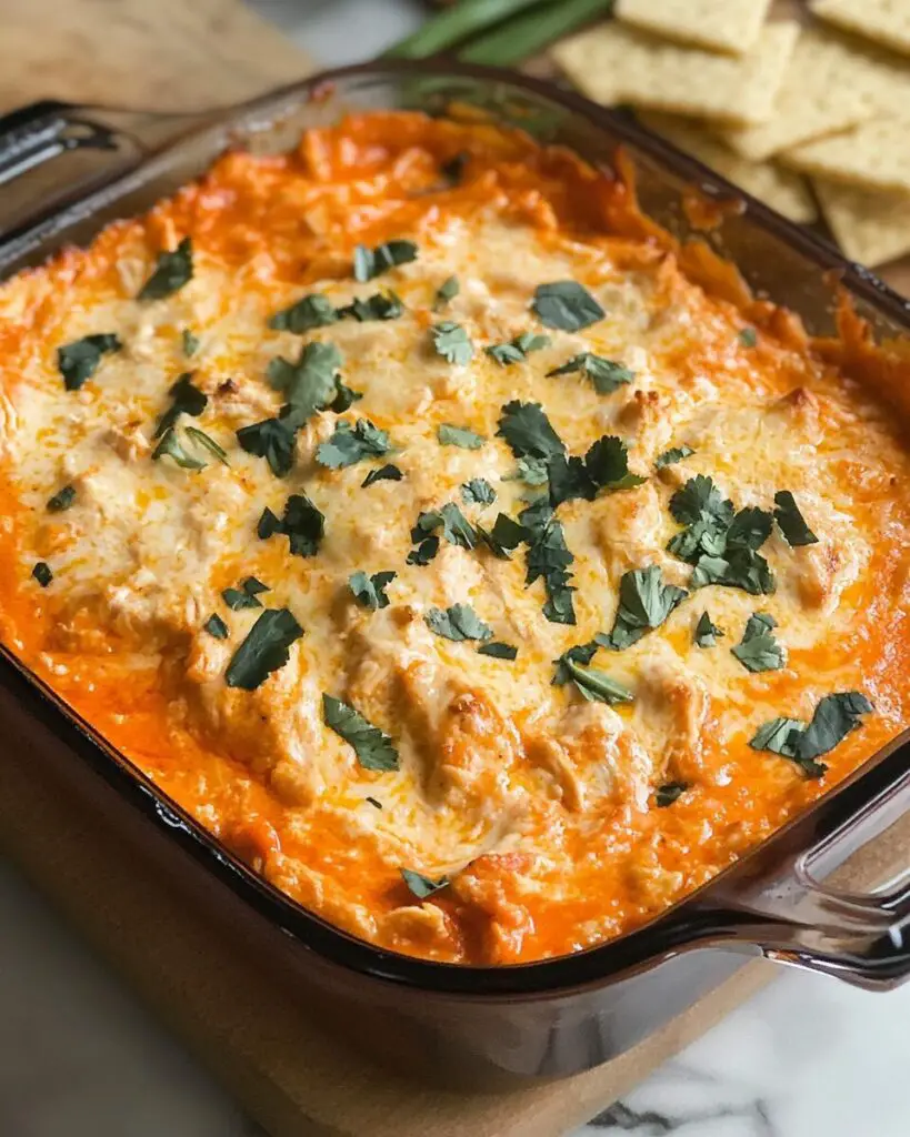 Greek Yogurt Buffalo Chicken Dip