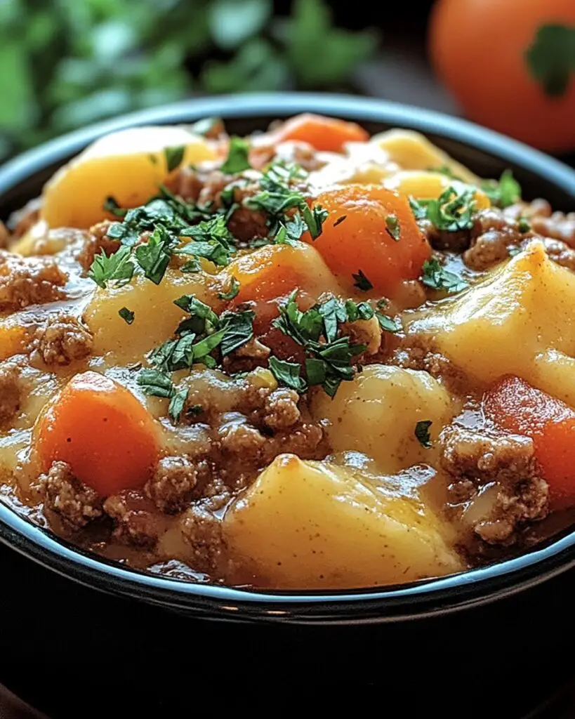 Slow Cooker Cowboy Casserole