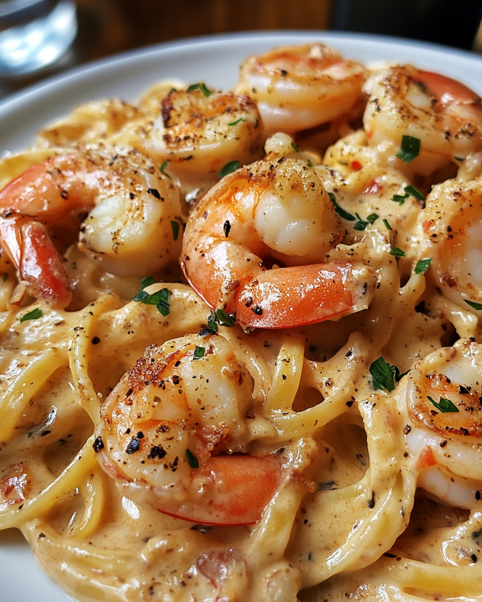 Shrimp & Crab Pasta with Creamy Cajun Sauce