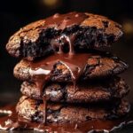 Chocolate Lava Brownie Cookies
