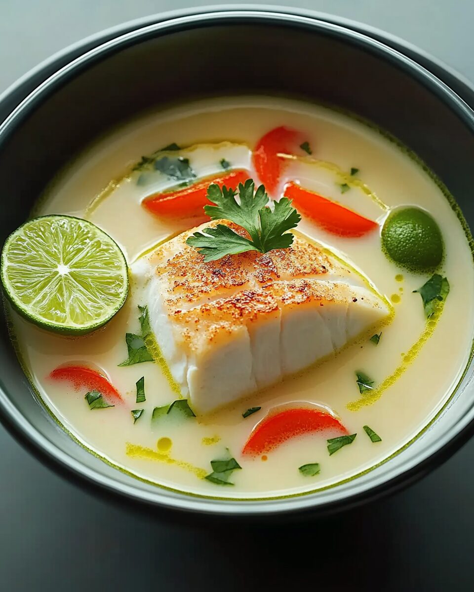 Coconut Lime Fish Soup
