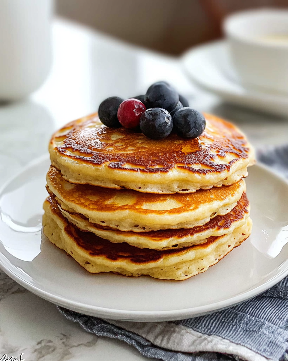 Cottage Cheese Pancakes