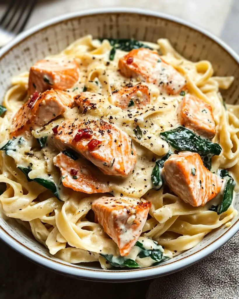 Creamy Tuscan Salmon Pasta