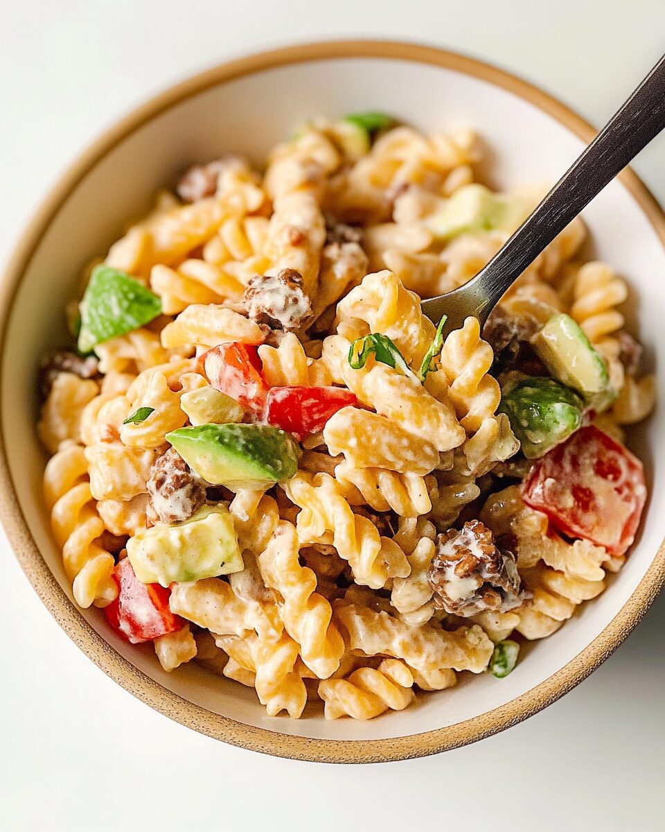 Creamy Taco Pasta Salad