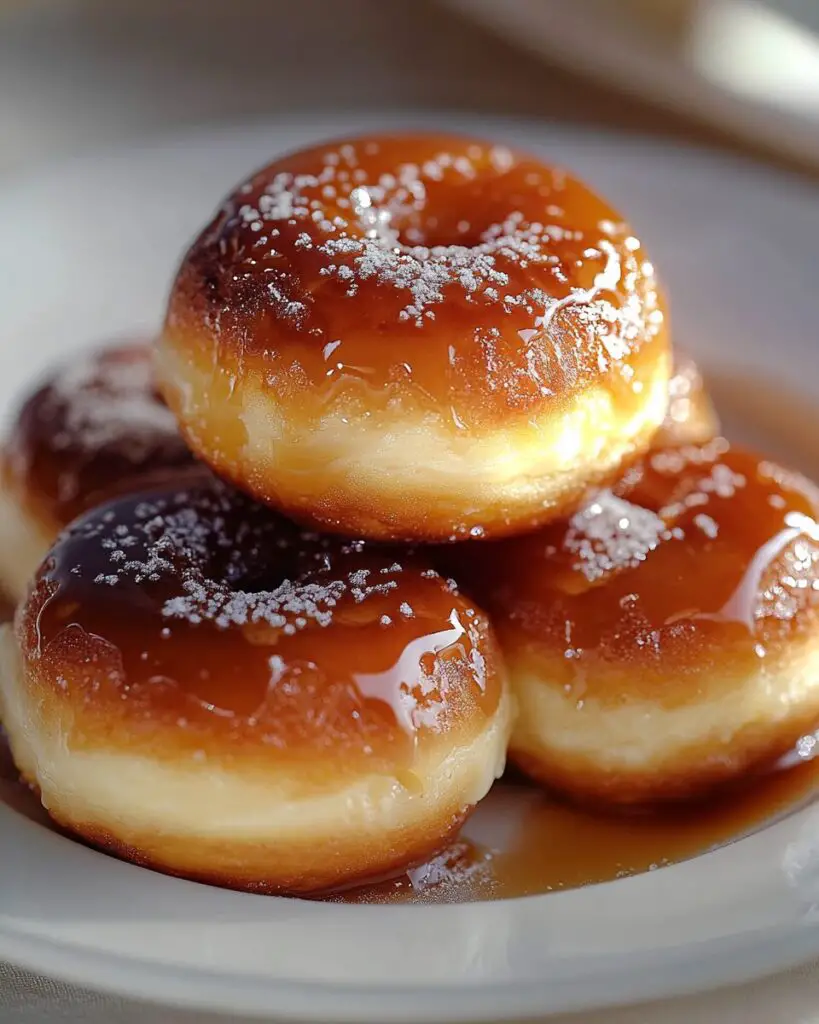 Crème Brûlée Doughnuts