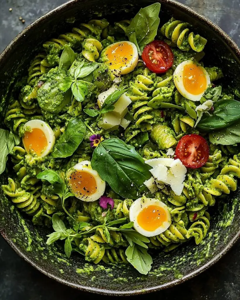 Garden Pesto Pasta Salad