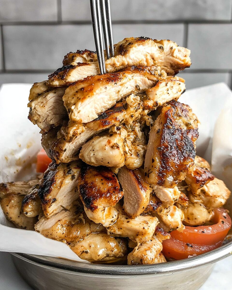 Greek Chicken Gyros