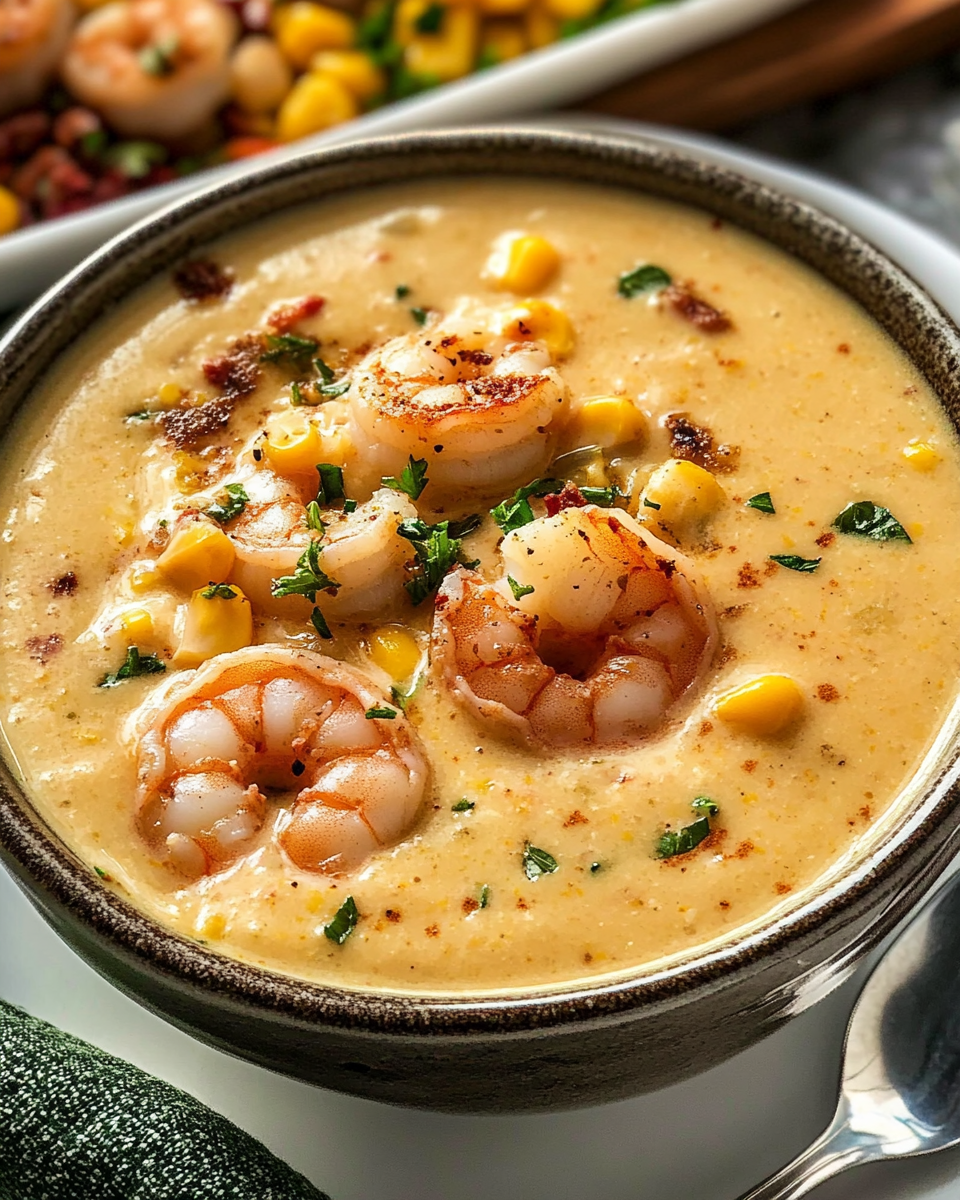 Louisiana Shrimp and Corn Bisque