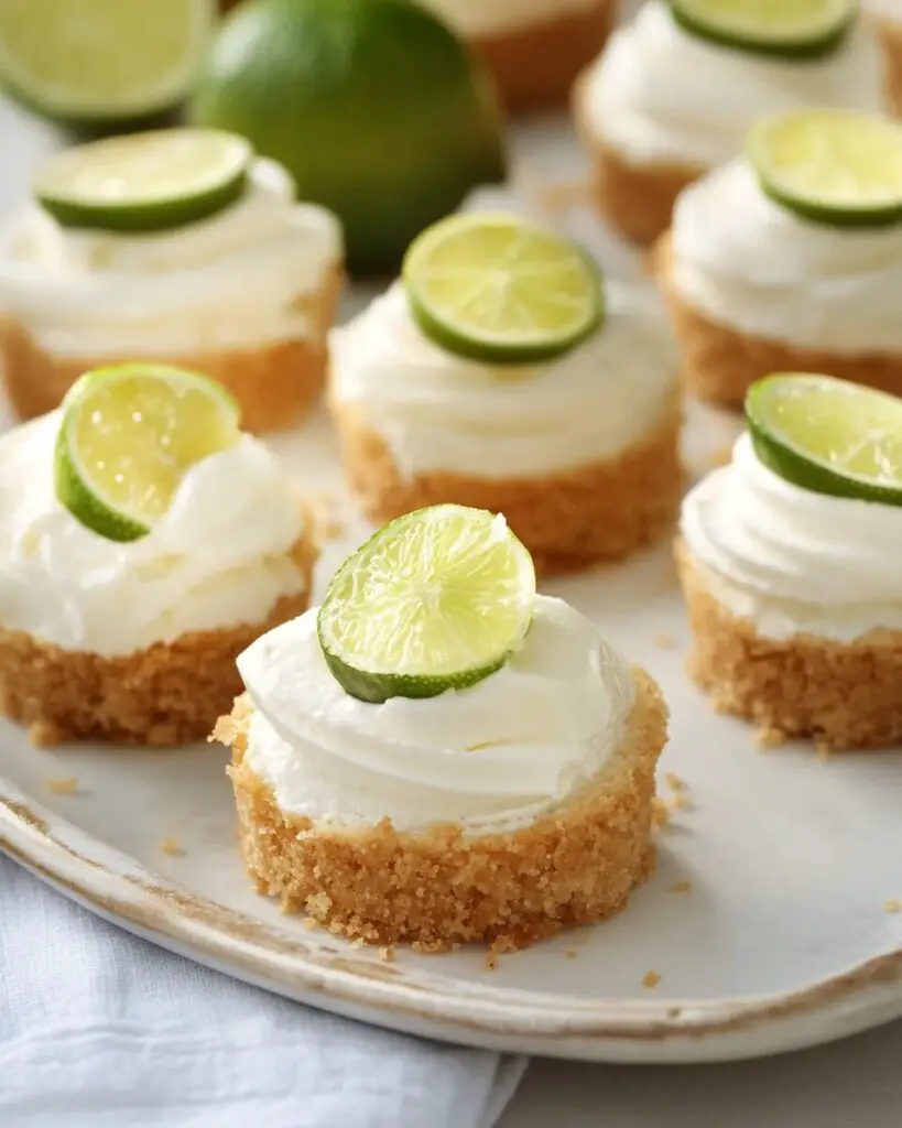 Mini Margarita Cheesecakes