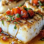 Pan-Seared Mediterranean Cod