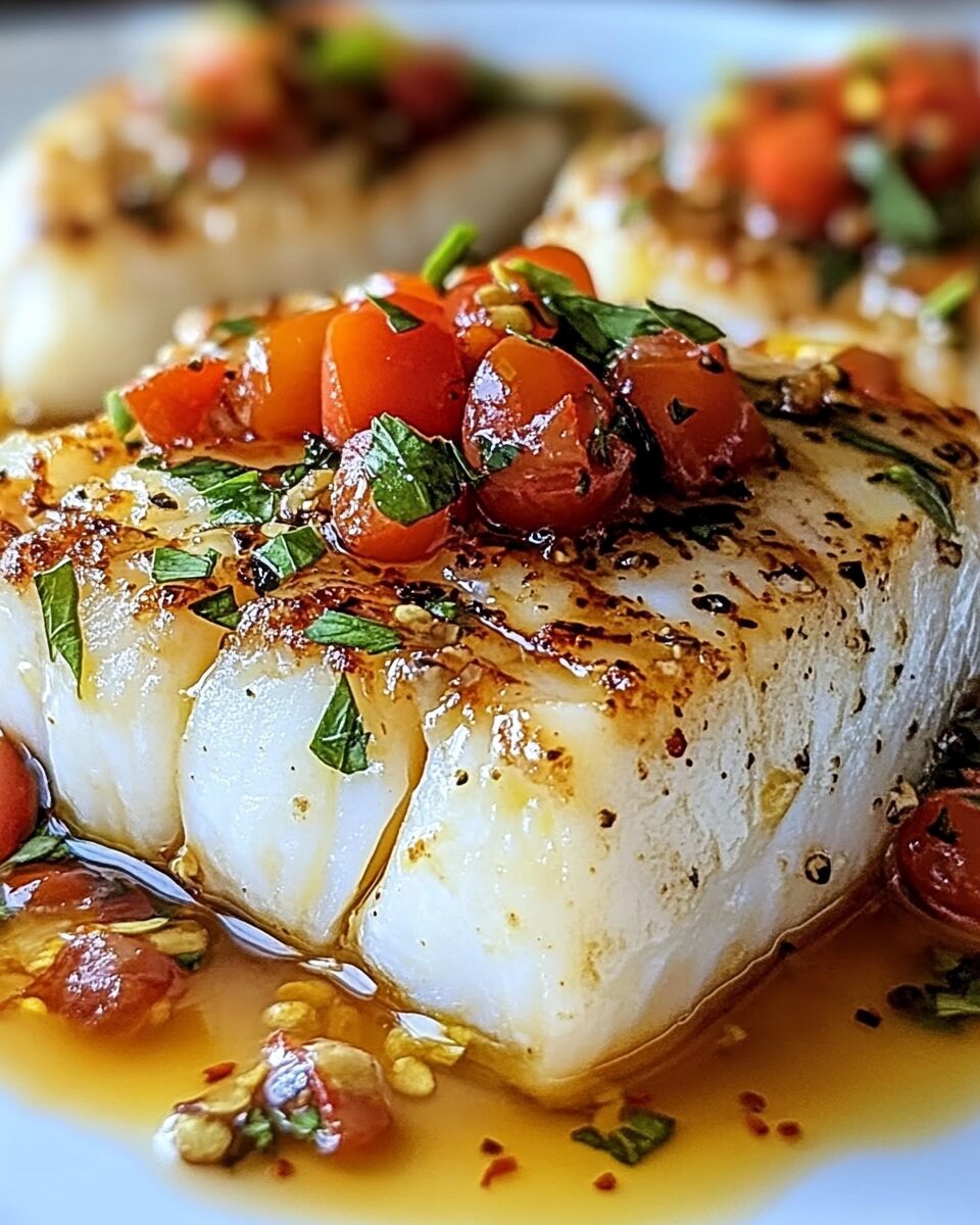 Pan-Seared Mediterranean Cod
