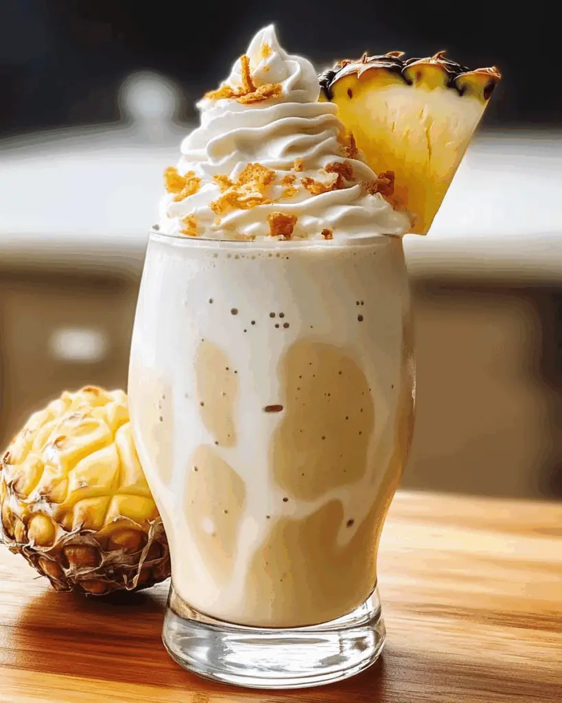 Pina Colada Milkshakes
