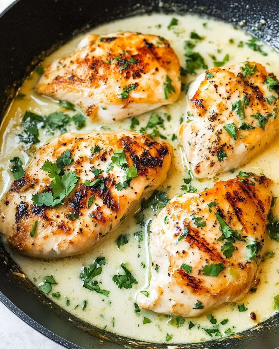 Skillet Coconut Cilantro Chicken