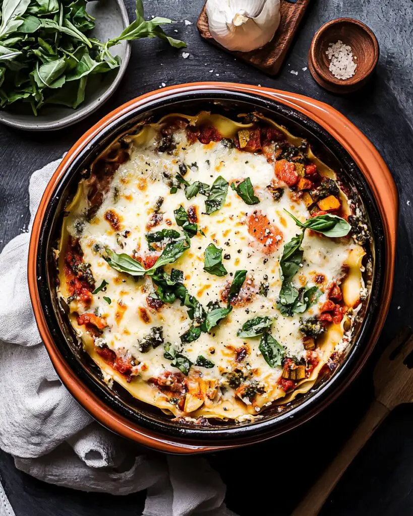 Slow Cooker Vegetable Lasagna