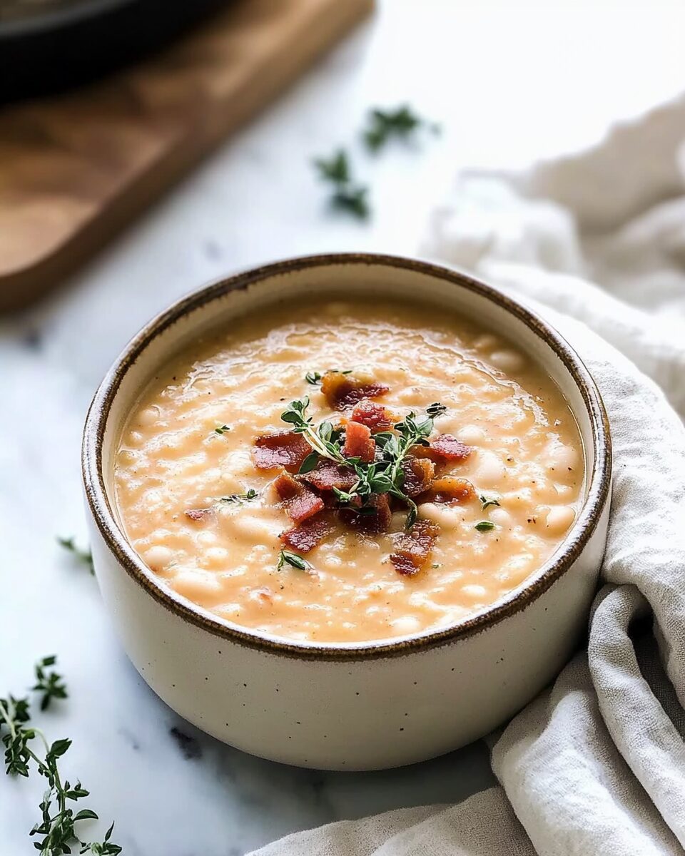 White Bean Soup with Bacon