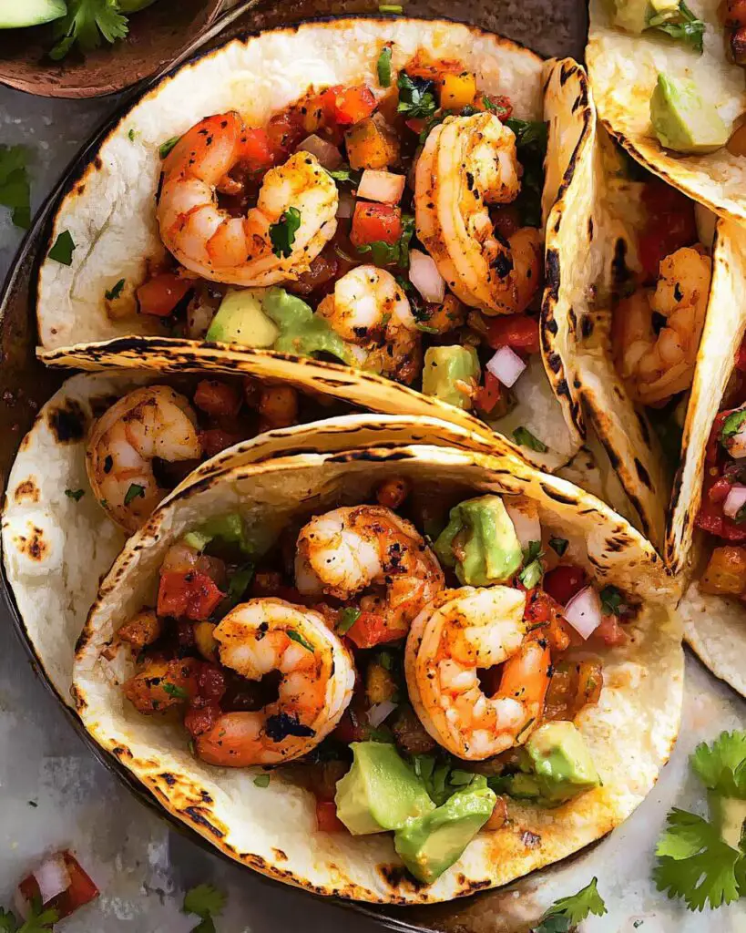 Blackened Cajun Shrimp Tacos