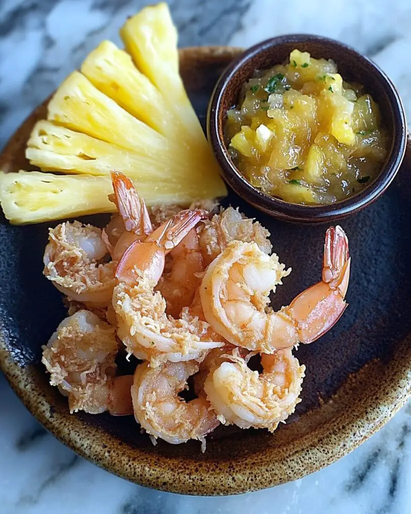 Coconut Shrimp with Pineapple-Habanero Salsa