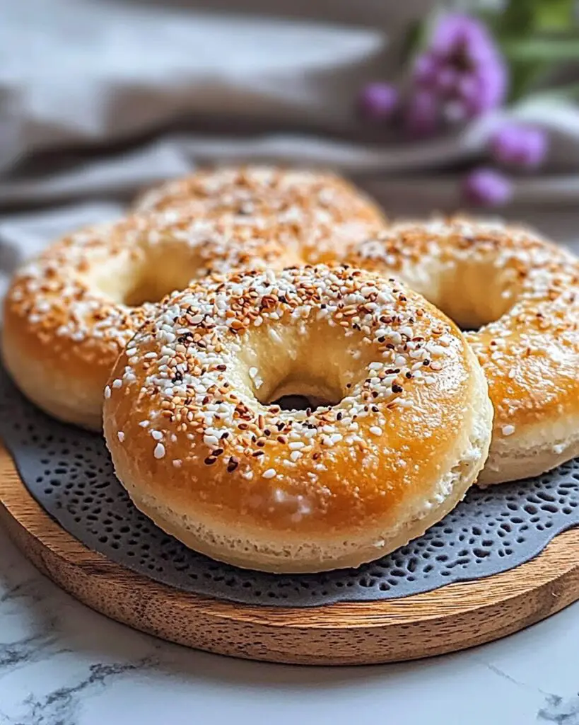 Fluffy Cottage Cheese Almond Flour Bagels