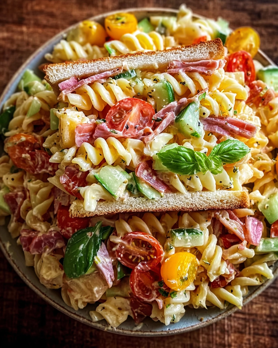 Club Sandwich Pasta Salad