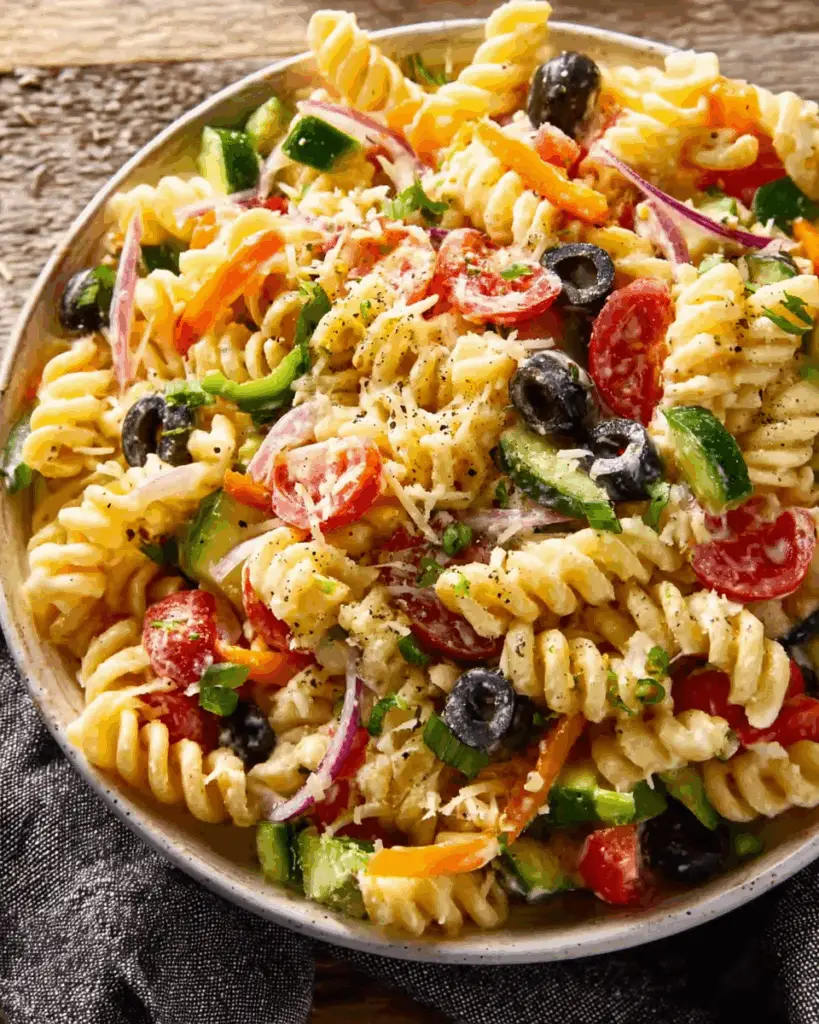 Olive Garden-Inspired Pasta Salad
