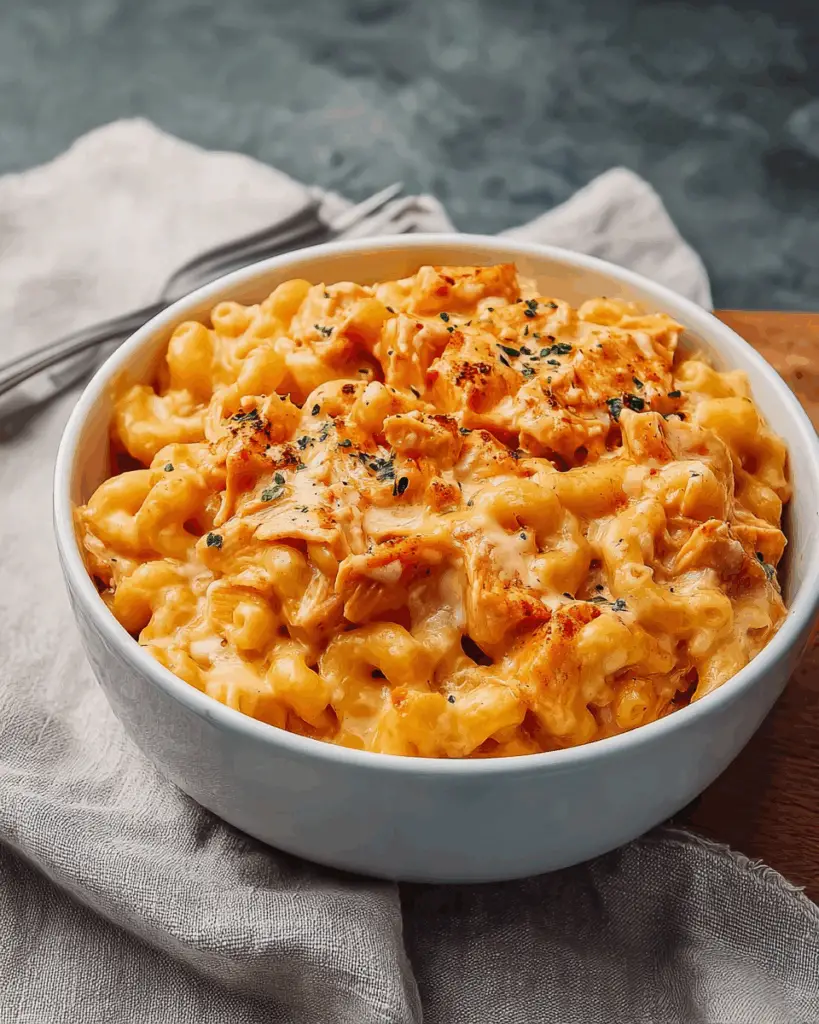 Buffalo Chicken Mac and Cheese