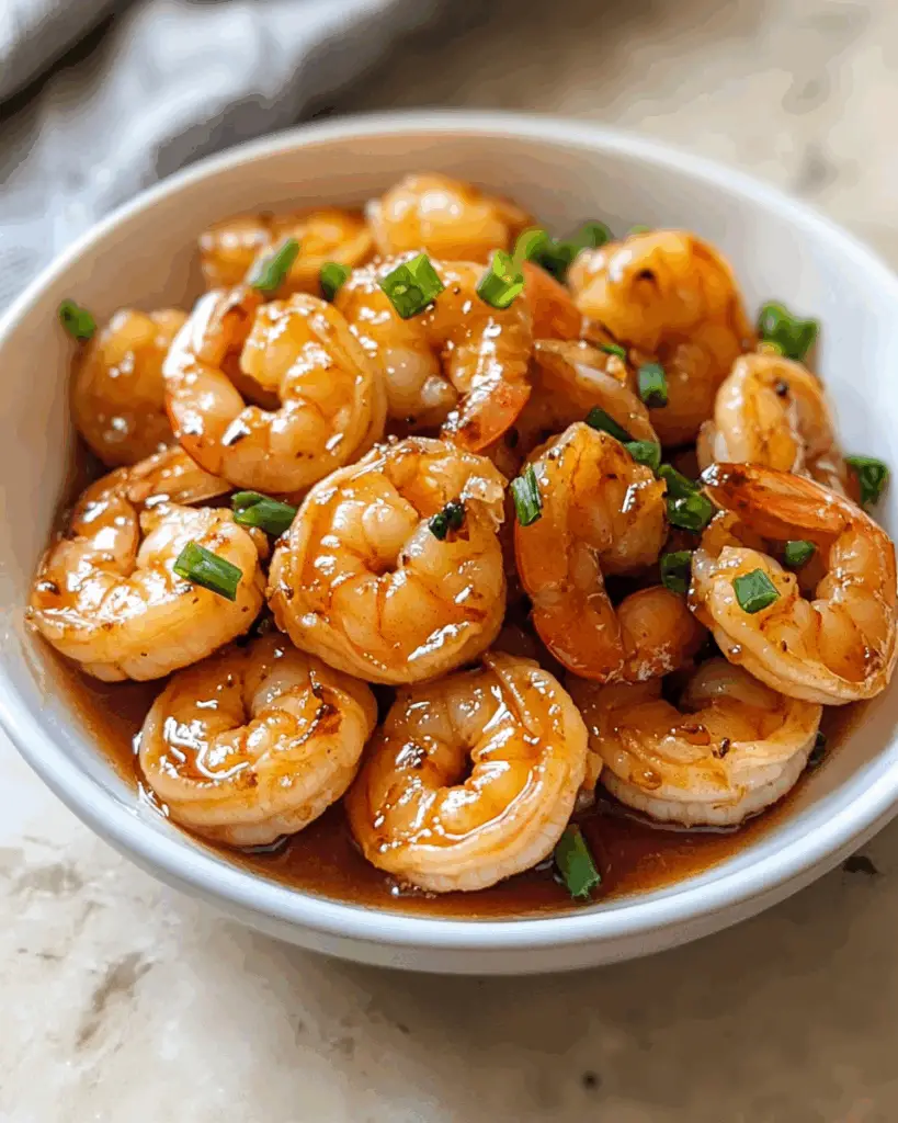 Honey Garlic Shrimp Stir Fry