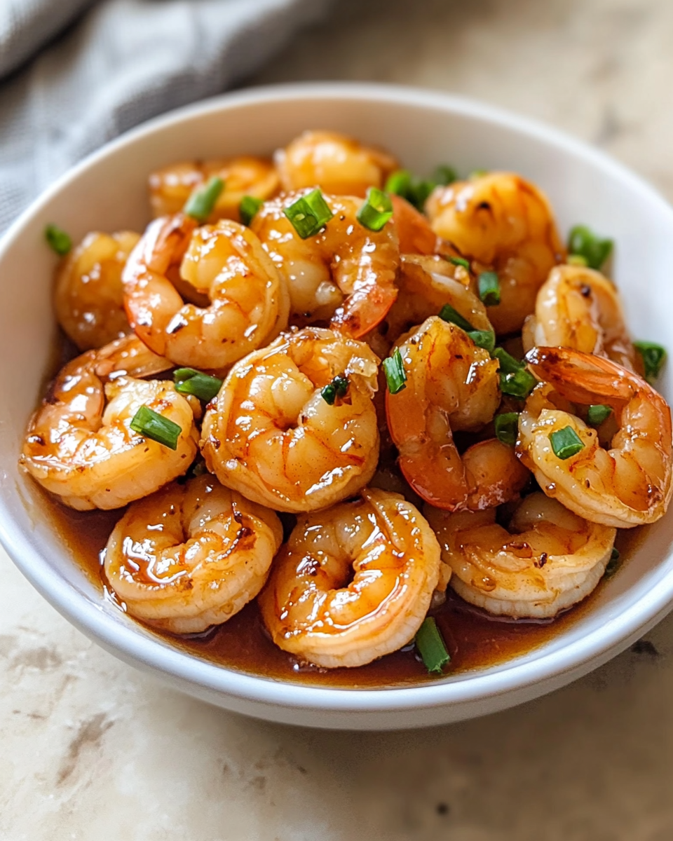 Honey Garlic Shrimp Stir Fry