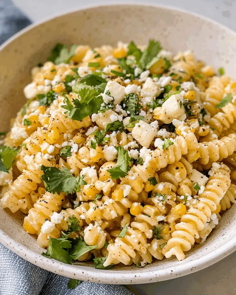 Mexican Street Corn Pasta Salad