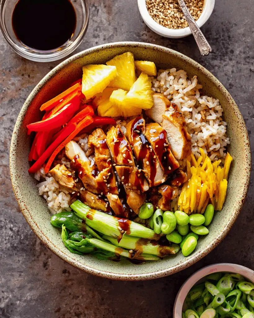 Teriyaki Chicken and Rice Bowls