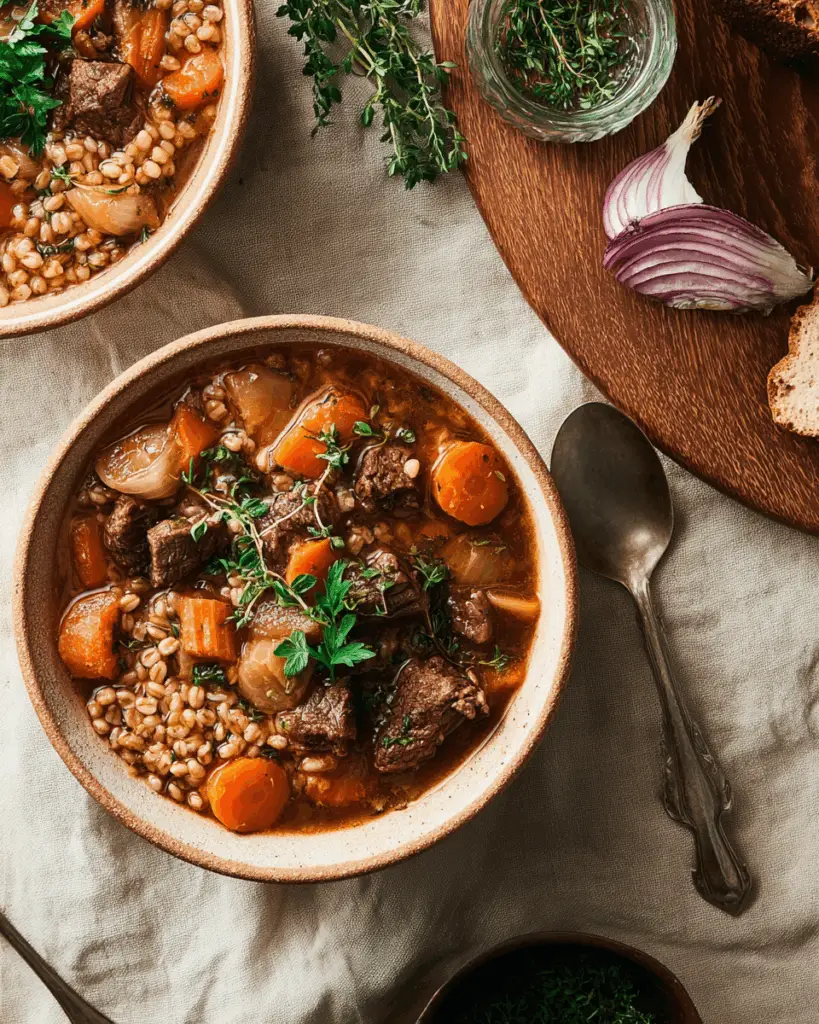 Beef and Barley Stew