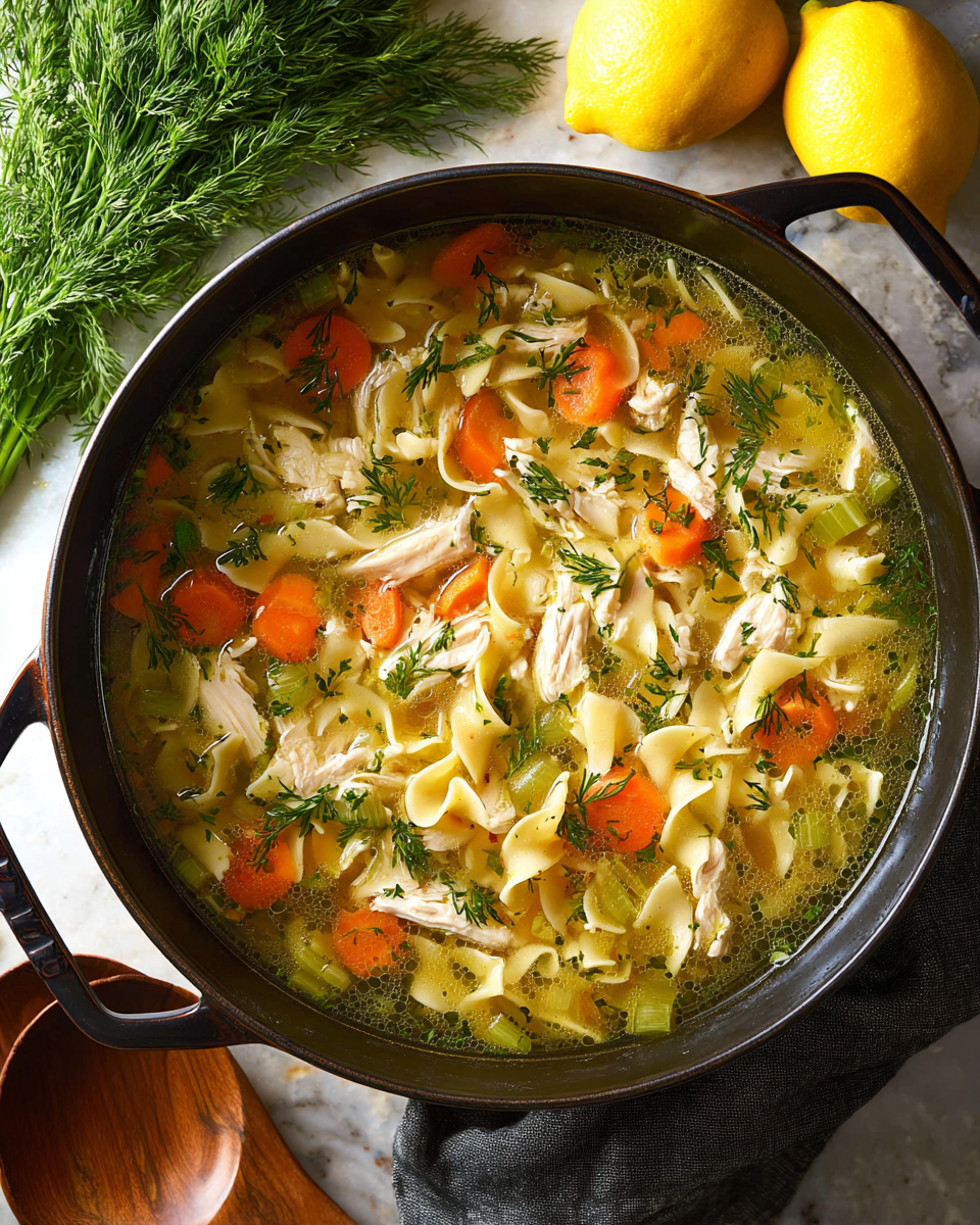 Homestyle Chicken Noodle Soup