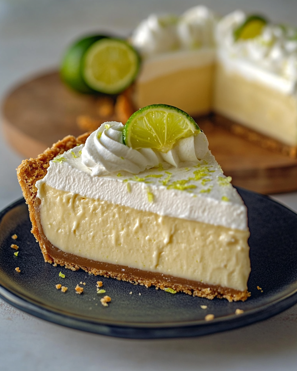 Triple Layer Key Lime Pie