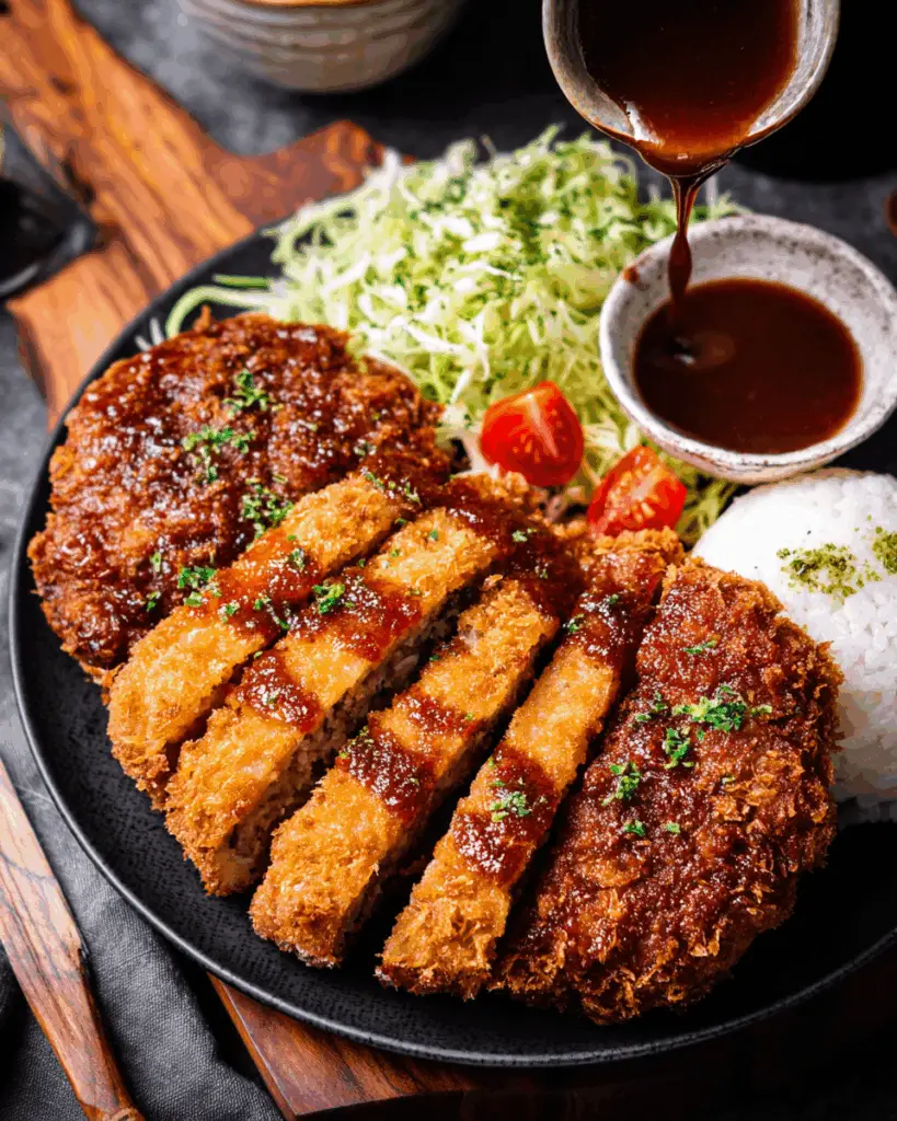 Japanese Breaded Ground Pork Cutlet