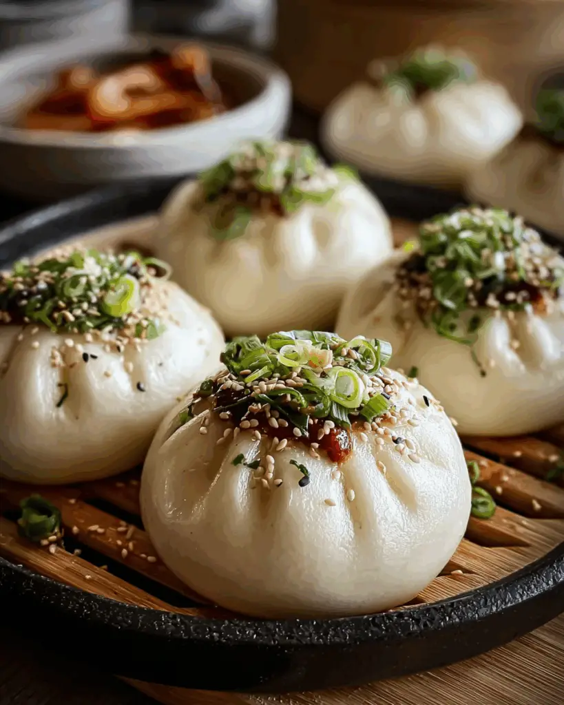 Korean Steamed Buns