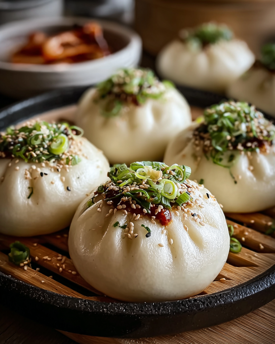 Korean Steamed Buns