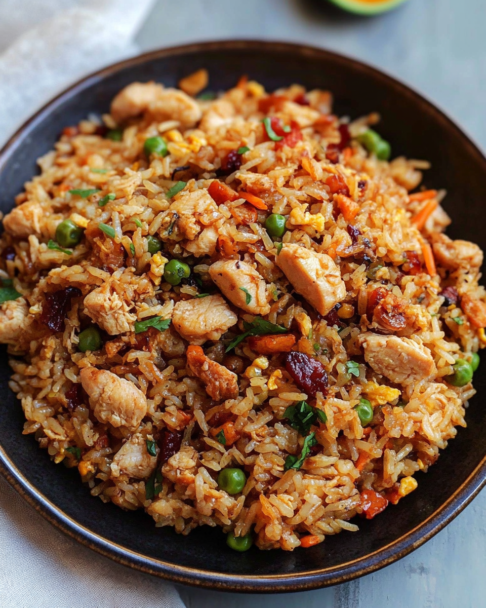 BBQ Chicken Fried Rice