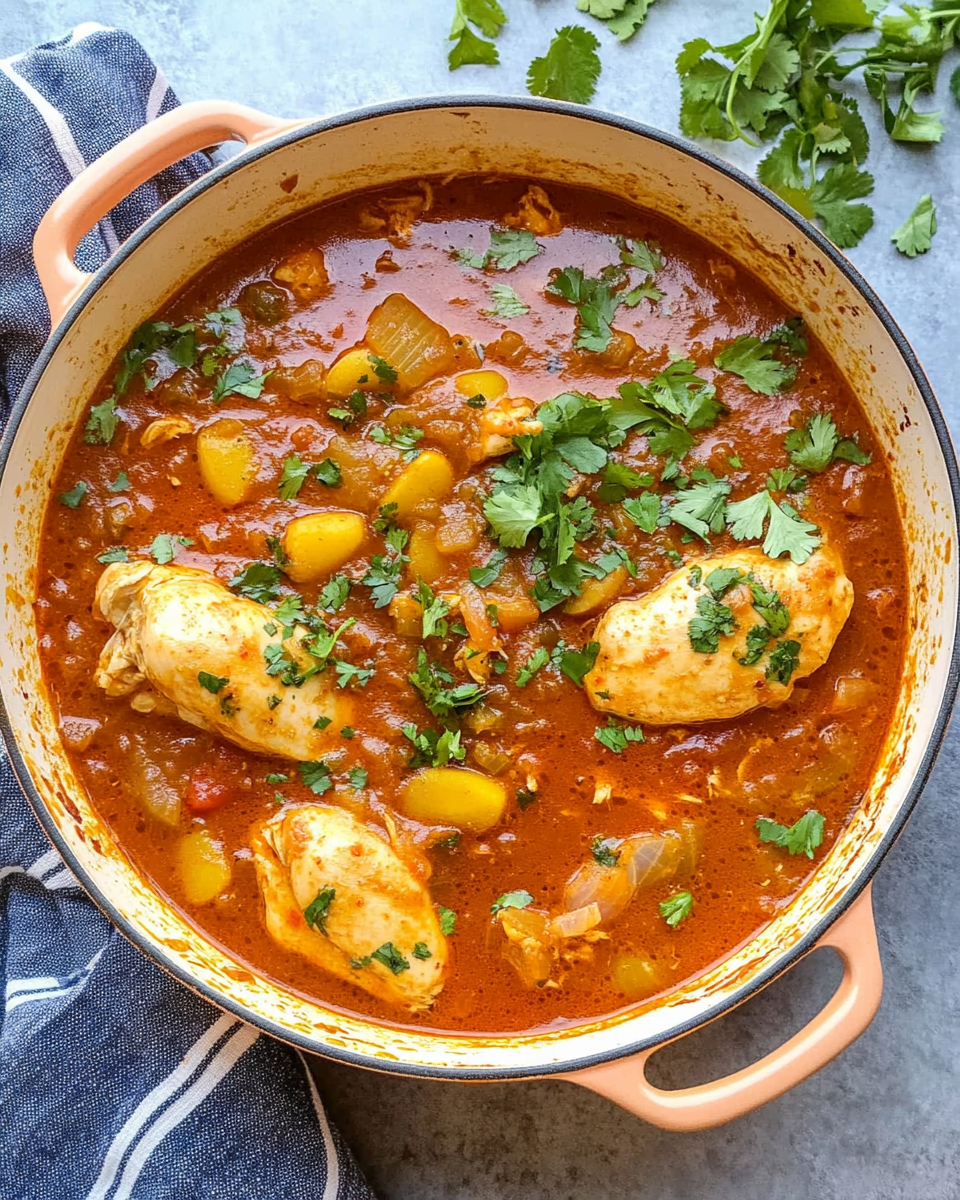 One-Pot Moroccan Chicken Stew