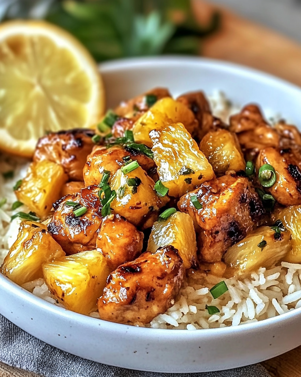 Pineapple Chicken and Rice