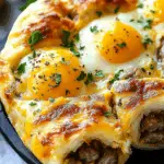 Sausage Egg and Cheese Breakfast Roll-Ups
