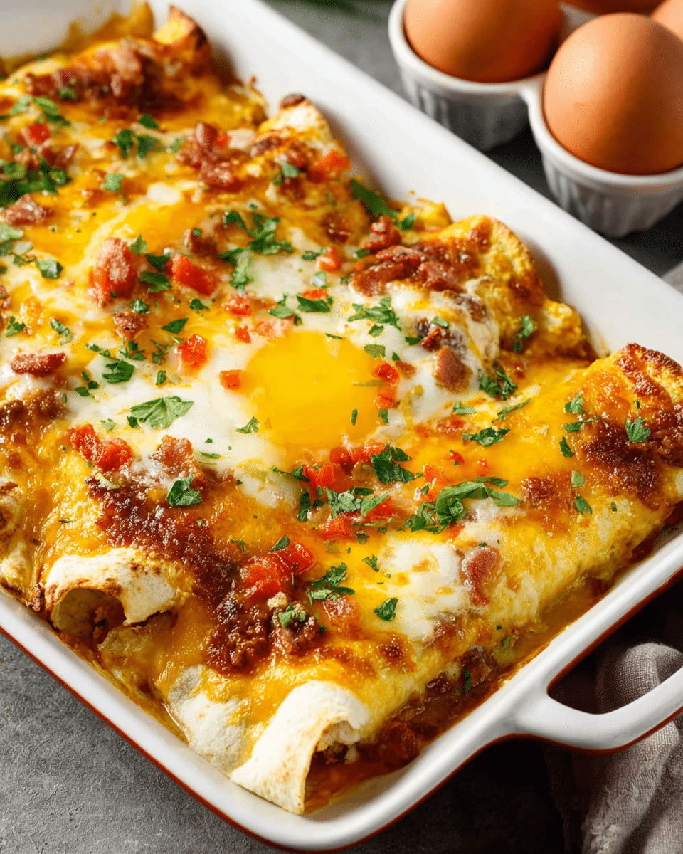 Breakfast Enchiladas