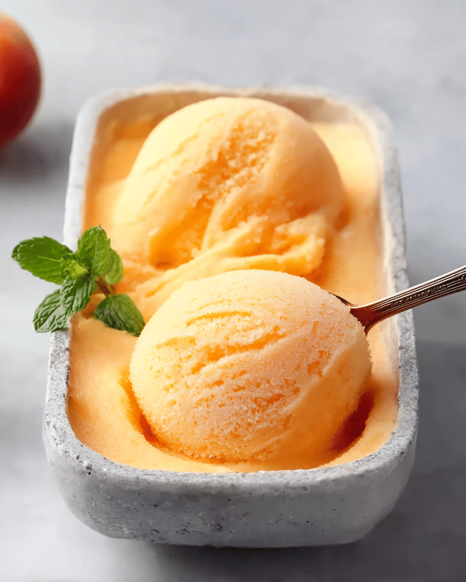 Peach Sorbet